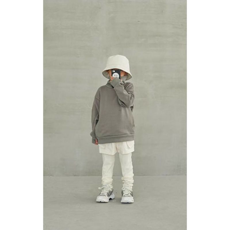 マウンテン] sweat ハイネック グレージュ｜子供服の通販 ミリバール
