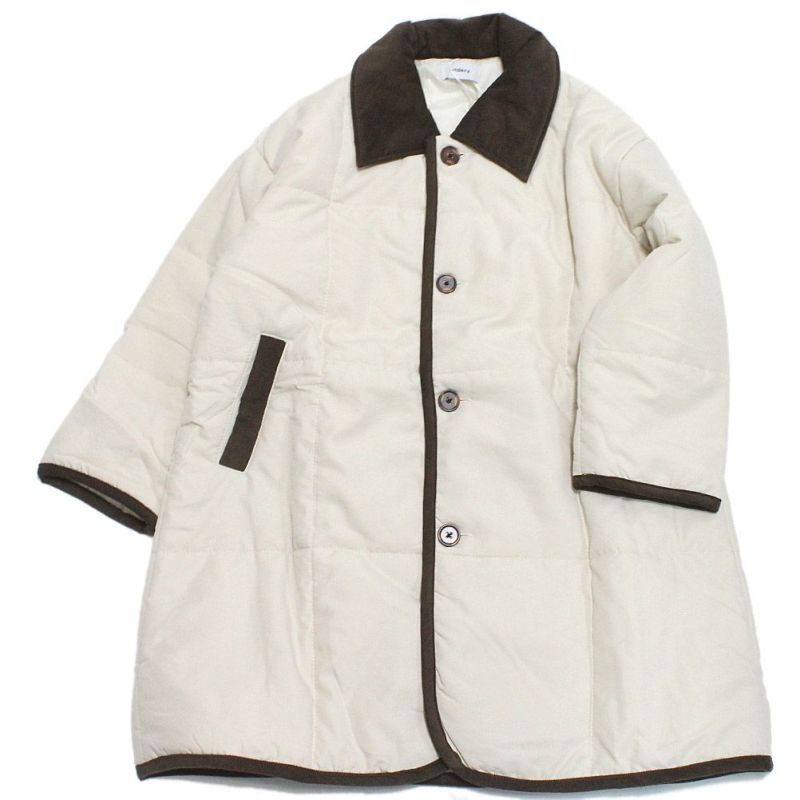 アンディニー] ステンカラー中綿コート アイボリー(IV)｜子供服の通販