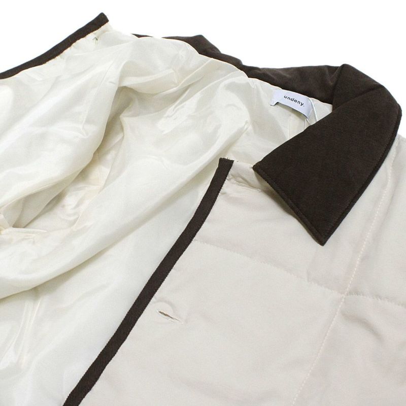 アンディニー] ステンカラー中綿コート アイボリー(IV)｜子供服の通販