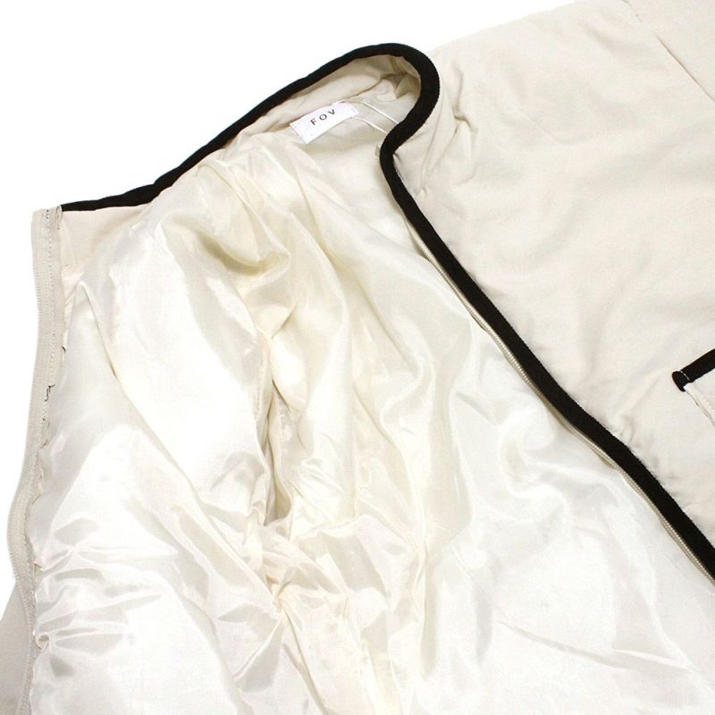 フォブ] 中綿スタンドカラージャケット アイボリー(IV)｜子供服の通販