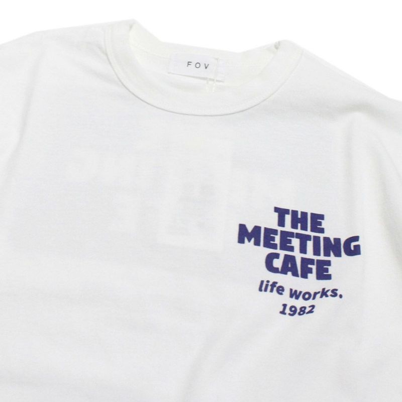 フォブ] THE MEETING 6分袖Tシャツ ホワイト(WH)｜子供服の通販 ミリバール