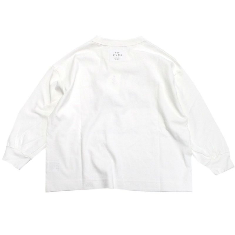 フォブ] FIRST TRIP ビッグL/S Tシャツ ホワイト(WH)｜子供服の通販