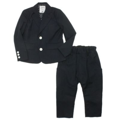 スムージー] セットアップ(サルエルパンツ/9分丈) ダークネイビー