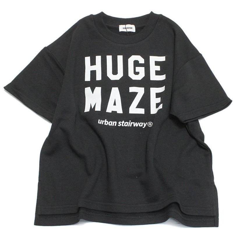 ジェネレーター] HUGEMAZE プルオーバー ブラック(BK)｜子供服の通販