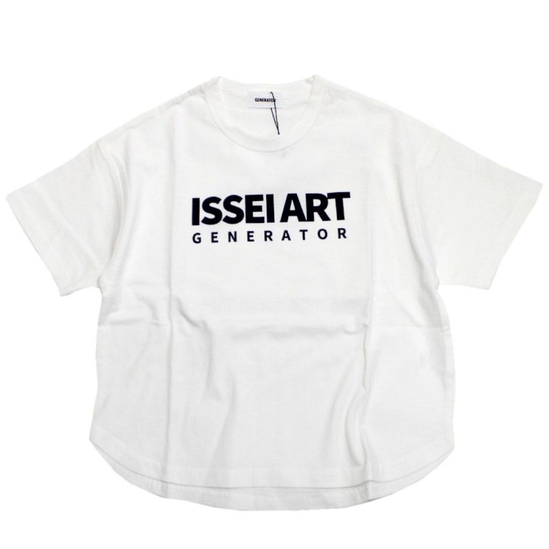 ジェネレーター] ISSEI ART プリントTシャツ ホワイト(WH)｜子供服の