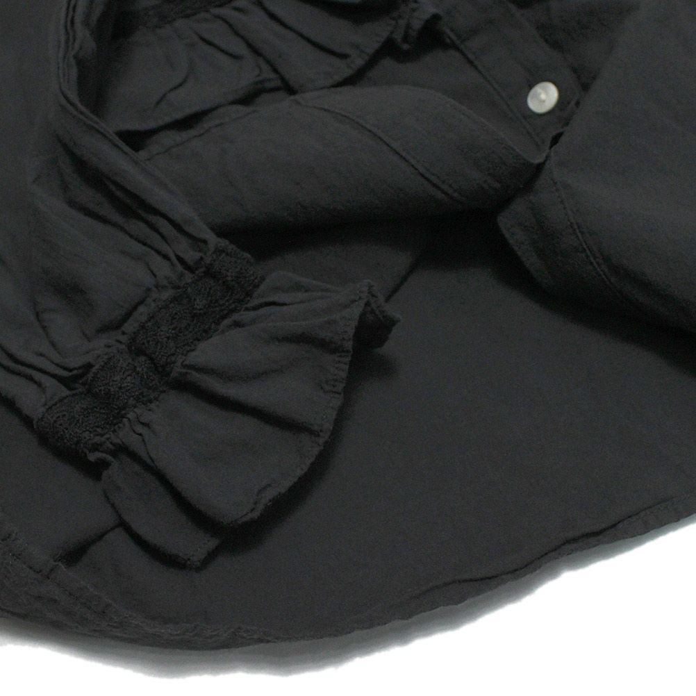 デニムアンドダンガリー] ローン レース ブラウス 2BK黒｜子供服の通販