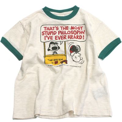 テンジク SNOOPY STUPID TEE 11OW生成