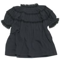 レース スモック Tシャツ 4NV紺