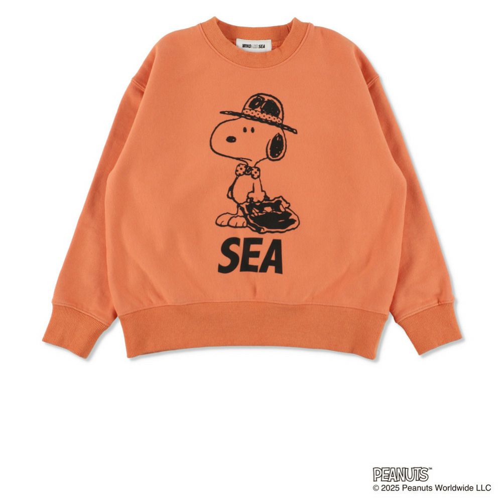 スムージー] 【SMOOTHY×WIND AND SEA】KIDS SNOOPY スウェット