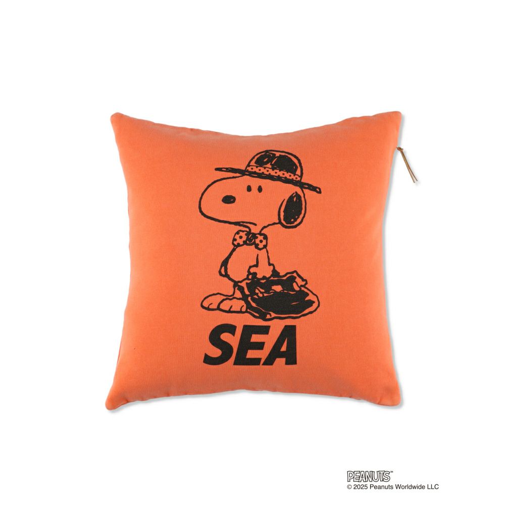 スムージー] 【SMOOTHY×WIND AND SEA】SNOOPYクッションカバー